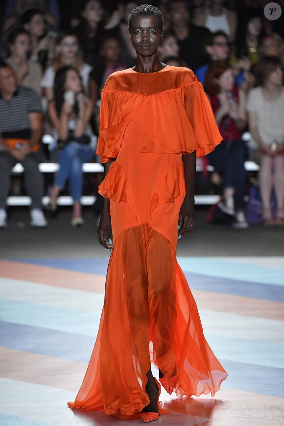 Model attends NY: Christian Siriano RTW Spring Summer 2017 on September 10, 2016 in New York City, USA. Photo by Jonas Gustavsson/DDP USA/ABACAPRESS.COM12/09/2016 - New York City