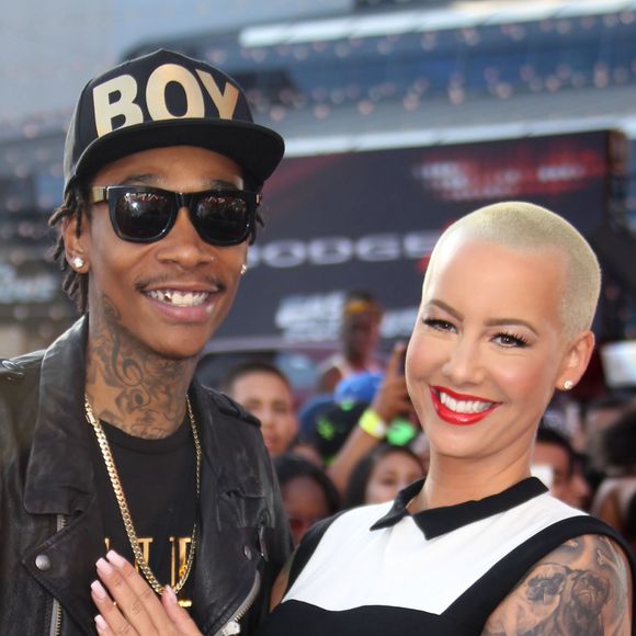 Wiz Khalifa et Amber Rose - Premiere du film "Fast & Furious 6" a Universal City, le 21 mai 2013.