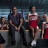 Glee : Photo Amber Riley, Chris Colfer, Dianna Agron, Harry Shum Jr., Jenna Ushkowitz