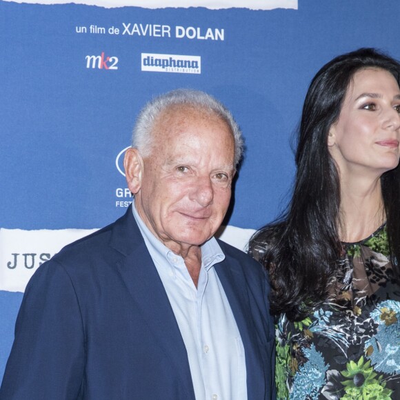 Marin Karmitz et Marie Drucker - Avant Première du film "Juste la fin du monde" au MK2 Bibliothèque à Paris le 15 septembre 2016. © Olivier Borde/Bestimage