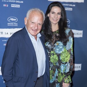 Marin Karmitz et Marie Drucker - Avant Première du film "Juste la fin du monde" au MK2 Bibliothèque à Paris le 15 septembre 2016. © Olivier Borde/Bestimage