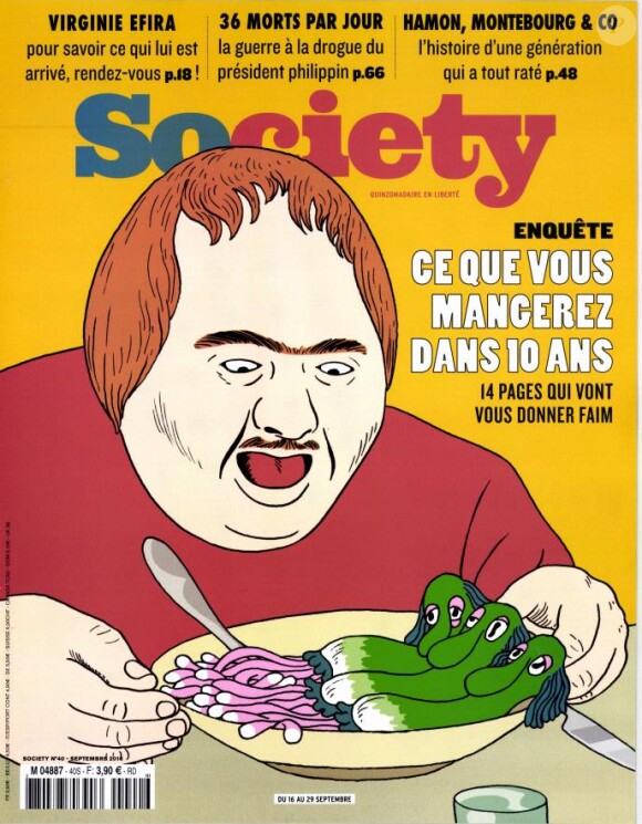 Le magazine Society du mois de septembre 2016