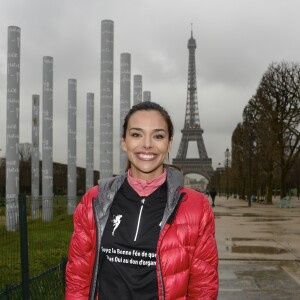 Marine Lorphelin à La 30ème édition de la Course du Coeur, au départ de Place Joffre à Paris, le 30 mars 2016. © Guirec Coadic/Bestimageris