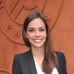 Marine Lorphelin au village des Internationaux de France de tennis de Roland Garros à Paris le 4 juin 2014.