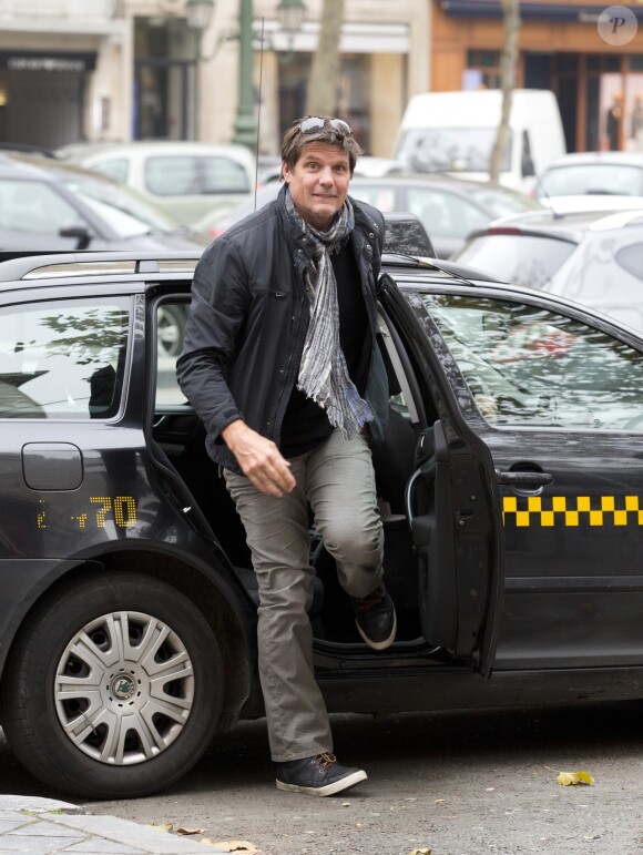 Exclusif - Paul Johansson à l'hotel Sofitel, à Bruxelles en Belgique, le 17 novembre 2013.