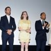 Ryan Gosling, Emma Stone et John Legend à la première de "La la land" au festival international du film de Toronto le 12 septembre 2016.