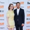 Emma Stone et Ryan Gosling à la première de "La la land" au festival international du film de Toronto le 12 septembre 2016.