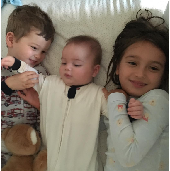 Ivanka Trump a posté une photo de ses trois enfants. Photo publiée sur Instagram au mois de septembre 2016