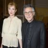 Richard Berry et sa compagne Pascale Louange - Gala d'Enfance Majuscule donné au profit de l'enfance maltraitée à la Salle Gaveau à Paris, le 24 mars 2016. © Guirec Coadic/Bestimage