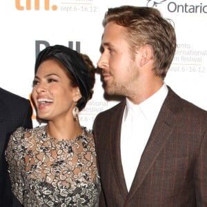 Eva Mendes, Ryan Gosling - PREMIERE DU FILM "THE PLACE BEYOND THE PINES" A TORONTO, LE 7 SEPTEMBRE 2102.