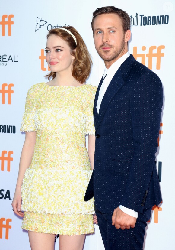 Ryan Gosling, Emma Stone - Avant-première du film "La La Land" lors du Festival international du film de Toronto, le 12 septembre 2016.