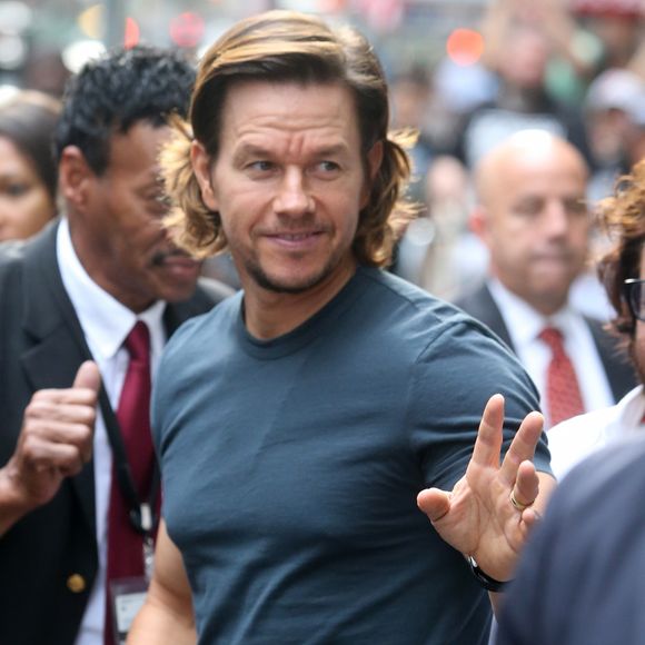 Mark Wahlberg à l'émission 'Good Morning America' à New York, le 21 septembre 2016