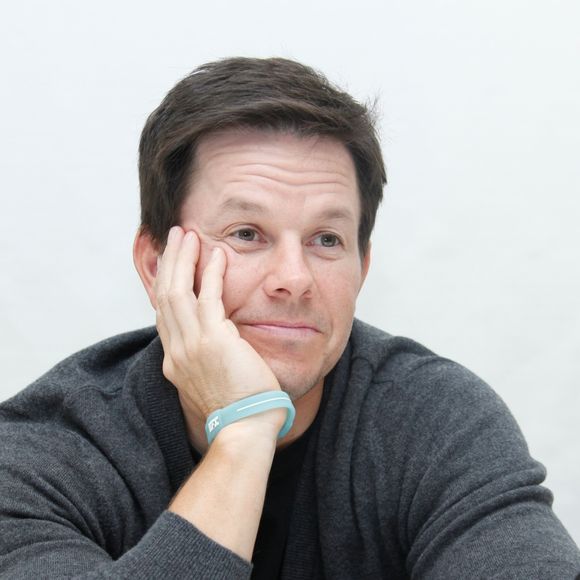 L'acteur Mark Wahlberg en conférence de presse pour le film "Daddy's Home" à l'hôtel Four Seasons de Beverly Hills le 3 décembre 2015. © HT/Bestimage
