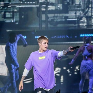 Concert de Justin Bieber à l'AccorHotels Arena à Paris dans le cadre de sa tournée "Purpose World Tour", le 20 septembre 2016.