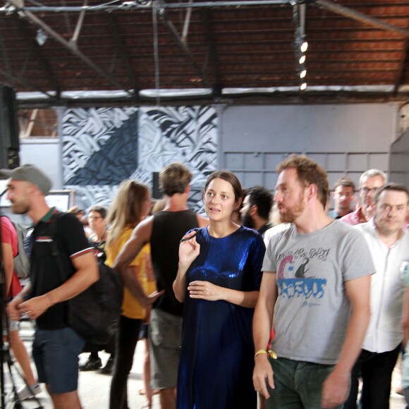 Exclusif - L'actrice Marion Cotillard lance l'opération écologie internationale "Darwin Alerte" pour protéger la planète, à Bordeaux, France, le 10 septembre 2016, à l'occasion du  "Ocean Climax" qui plaide pendant 3 jours avec conférences et concerts pour la défense des océans et de l’environnement. © Bernard- Cottereau/Bestimage