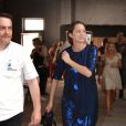 Exclusif - Marion Cotillard lance l'opération écologie internationale "Darwin Alerte" pour protéger la planète, à Bordeaux, France, le 10 septembre 2016, à l'occasion du "Ocean Climax" qui plaide pendant 3 jours avec conférences et concerts pour la défense des océans et de l’environnement. © Bernard- Cottereau/Bestimage
