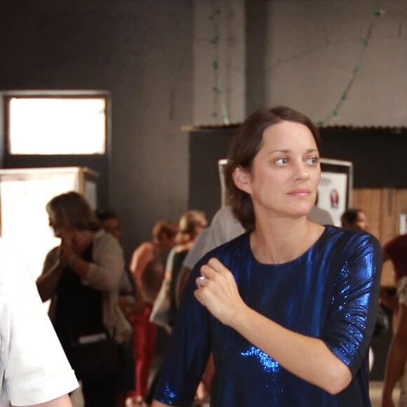 Exclusif - Marion Cotillard lance l'opération écologie internationale "Darwin Alerte" pour protéger la planète, à Bordeaux, France, le 10 septembre 2016, à l'occasion du "Ocean Climax" qui plaide pendant 3 jours avec conférences et concerts pour la défense des océans et de l’environnement. © Bernard- Cottereau/Bestimage