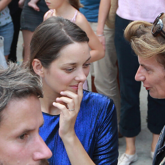 Exclusif - L'actrice Marion Cotillard lance l'opération écologie internationale "Darwin Alerte" pour protéger la planète, à Bordeaux, France, le 10 septembre 2016, à l'occasion du "Ocean Climax" qui plaide pendant 3 jours avec conférences et concerts pour la défense des océans et de l’environnement. © Bernard- Cottereau/Bestimage