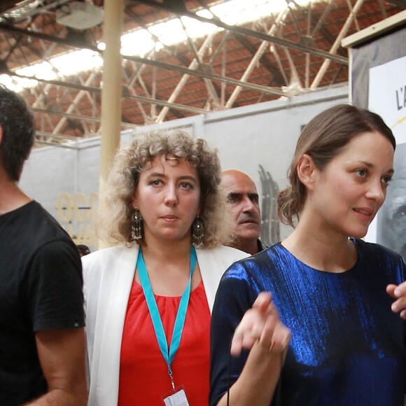Exclusif - L'actrice Marion Cotillard lance l'opération écologie internationale "Darwin Alerte" pour protéger la planète, à Bordeaux, France, le 10 septembre 2016, à l'occasion du "Ocean Climax" qui plaide pendant 3 jours avec conférences et concerts pour la défense des océans et de l’environnement. © Bernard- Cottereau/Bestimage