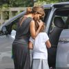 Exclusif - Halle Berry va chercher sa fille Nahla chez des amis à Los Angeles, le 12 septembre 2016.12/09/2016 - Los Angeles