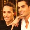 Grégoire Lyonnet, Christophe Licata et Katrina Patchett lors du shooting de "Danse avec les stars 7", septembre 2016