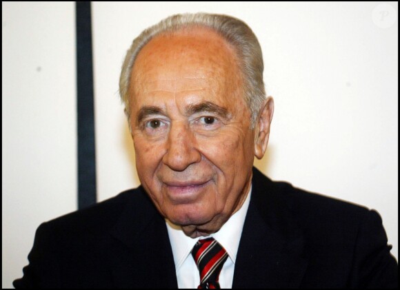 Shimon Peres à Vienne, le 2 février 2006