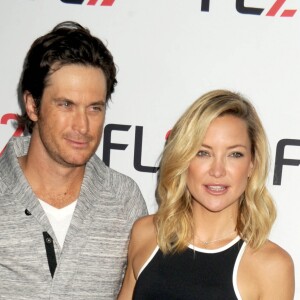 Kate Hudson et son frère Oliver Hudson au lancement de la collection FL2 à New York le 4 juin 2015.