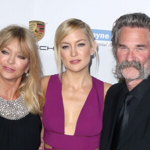 Kate Hudson, Goldie Hawn, Kurt Russell à la soirée "Baby2Baby 2014" à Culver City, le 8 novembre 2014