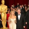 Goldie Hawn et son mari Kurt Russell - 86ème cérémonie des Oscars à Hollywood, le 2 mars 2014.