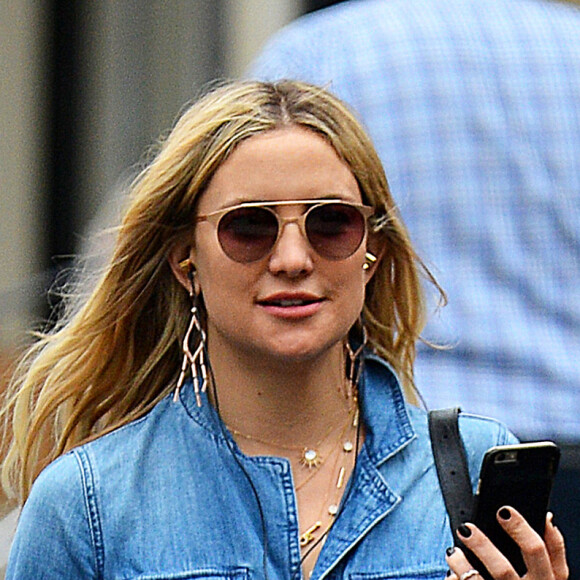 Exclusif - Kate Hudson se balade dans les rues de New York, le 28 septembre 2016