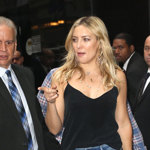 Kate Hudson après avoir participer à l'émission "Good Morning America" à New York, le 28 septembre 2016.