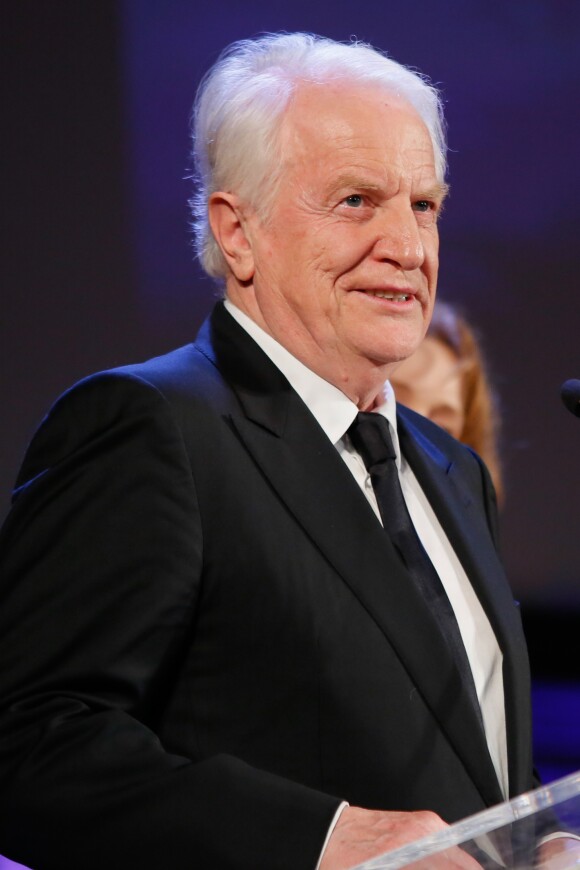 André Dussollier - Cérémonie du 10ème prix Henri Langlois à la maison de l'UNESCO à Paris le 30 mars 2015.