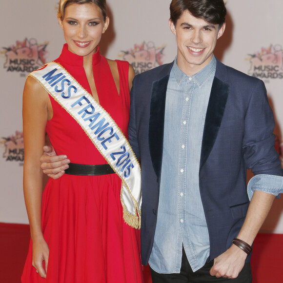 Camille Cerf (Miss France 2015), Lilian Renaud - Arrivées à la 17e cérémonie des NRJ Music Awards 2015 au Palais des Festivals à Cannes, le 7 novembre 2015. © Christophe Aubert via Bestimage