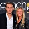 Lucas Pouille et sa compagne Clémence à l'arrivée de la Launch Party au Zelo's le 9 avril 2016 à Monaco, lors de la 110ème édition du Monte-Carlo Rolex Masters à Monaco.