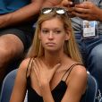 Clémence Bertrand, la compagne de Lucas Pouille, assiste au quart de finale de l'US Open, Gaël Monfils vs Lucas Pouille du neuvième jour de l'US Open 2016 au USTA Billie Jean King National Tennis Center à Flushing Meadow, New York le 6 septembre 2016.