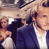 Lucas Pouille et Clémence Bertrand posent sur Instagram.