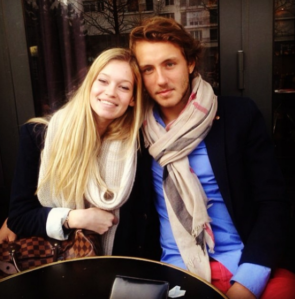 Lucas Pouille et Clémence Bertrand in love sur Instagram.