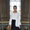 Olivia Palermo - Défilé "Barbara Bui", collection prêt-à-porter printemps-été 2017 au Grand Palais. Paris, le 29 septembre 2016.