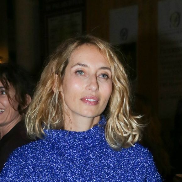 Alexandra Golovanoff - Défilé Isabel Marant (collection printemps-été 2017) au jardin du Palais-Royal. Paris, le 29 septembre 2016. © CVS-Veeren/Bestimage