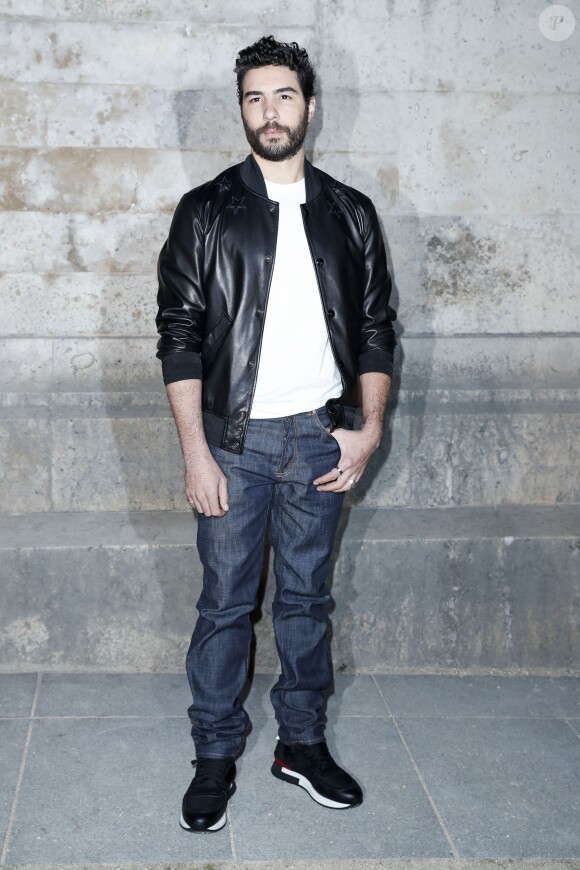 Tahar Rahim - Défilé de mode prêt-à-porter printemps-été 2017 "Givenchy" à Paris. Le 2 octobre 2016 © Olivier Borde/Bestimage