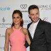 Cheryl Cole et son compagnon Liam Payne - Photocall des célébrités à la 7ème Édition du Global Gift Gala au Four Seasons Hotel George V à Paris le 9 mai 2016