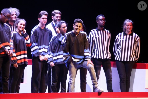 Exclusif - Jamel Debbouze - Soirée du 10ème anniversaire de la Fondation Culture & Diversité à la Salle Pleyel à Paris le 3 octobre 2016. La Fondation Culture & Diversité a pour mission de favoriser l'accès des jeunes issus de l’éducation prioritaire aux arts et à la culture. © Dominique Jacovides/Bestimage