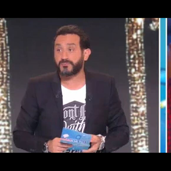 Cyril Hanouna étonné par les confidences coquines d'Ayem Nour, dans "Touche pas à mon poste", mardi 4 octobre 2016