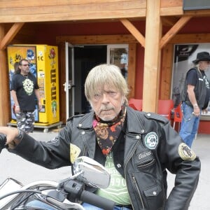 Le chanteur Renaud assiste au "Motordays" à Gérardmer le 29 mai 2016. Renaud était le parrain de cette seconde édition. © Patrick Carpentier/Bestimage