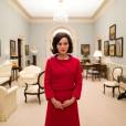 La première photo de Natalie Portman en Jackie Kennedy pour le film de Pablo Larraín, le 16 décembre 2015.