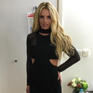 Britney Spears lors de son récent passage à Londres.
