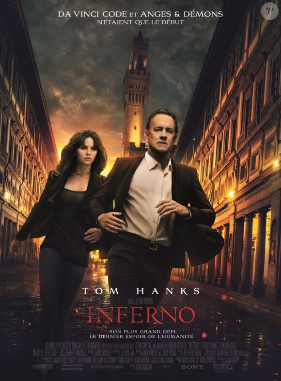 Affiche du film Inferno, en salles le 9 novembre 2016