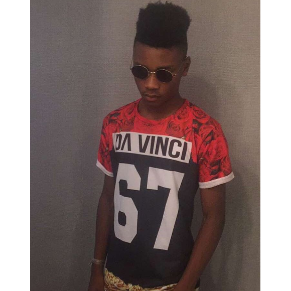 Khephren Thuram, 16 ans et déjà très looké.