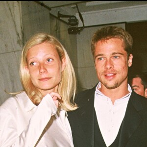 Gwyneth paltrow et Brad Pitt à la première du film Legends of the Fall à Londres le 24 avril 1995.