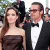 Angelina Jolie et Brad Pitt au festival de Cannes le 16 mai 2011.